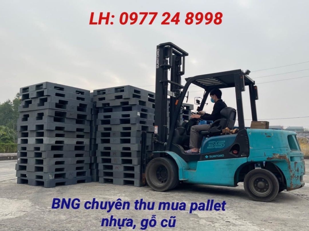 Bạn có biết pallet nhựa cũ cũng có thể tái sử dụng và tái chế?